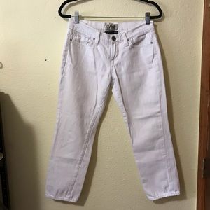 Lucky Brand Zoe Straight Crop Snow Flurry …